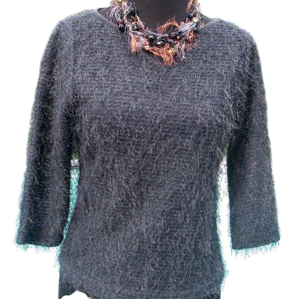 Cache Stretch Body Hugging Sheer Illusion Eyelash… - image 3